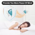 Portable Door Lock for Hotel Door Safety- Metal Hotel Door Locks for Travelers Security-Travel Door Lock Latches & Bolts for Additional Safety Prevent Unauthorized Entry, Blue - Image 8