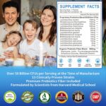 ZEBORA Probiotics for Women, Men and Kids, Prebiotics and Probiotics Powder for Digestive and Immune Gut Health - Support Healthy-Respiratory-System Gluten Free and Non GMO, 30 Packets - Image 3