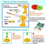 Gears Toys for Kids Ages 4-8, STEM Educational Construction Toys, Building Toy Set for Boys and Girls, Engineering Building Blocks Creative Learning Toy Set - Image 8