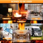 Carbon Monoxide Detector Plug in with Temperature & Humidity, 3-in-1 Portable CO Detector for Travel, Hotel, Home and RV Safety, Carbon Monoxide Alarm with Real-Time CO Monitor Display - Image 4