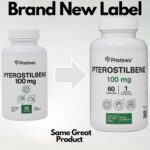 PRISTINE'S Pterostilbene 100mg Anti Aging Supplement Capsules - 60 Day Supply - Lung Health & Mental Clarity Antioxidant - High Bioavailability Vegan Non GMO - Image 3