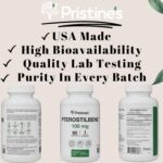 PRISTINE'S Pterostilbene 100mg Anti Aging Supplement Capsules - 60 Day Supply - Lung Health & Mental Clarity Antioxidant - High Bioavailability Vegan Non GMO - Image 7