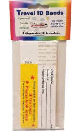 Children Safety ID Wristband Reusable Identification Bracelets Waterproof ID Band Safety Wristband for Boys and Girls, 6 Pack - Image 3