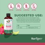 MaryRuth's Liquid Multivitamin + Hair Growth | Biotin 10000mcg | Lustriva Hair Growth Supplement | Clinically Tested in Women for Thicker Hair & Facial Wrinkle | Skin Care | Ages 18+ | 15.22 Fl Oz - Image 4