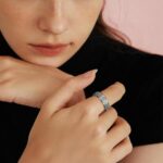 Fidget Spinner Ring for Women - Just Breathe Inspirational Hope Rings, Stainless Steel Anxiety Women's Ring for Stress Relief, Thumb Rotating Rings for Adults Jewelry Gift for Her - Image 4