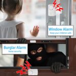 Door Window Alarm, Window Sensor Alarm for Home Safety, 120 DB Pool Door Alarm for Kids Safety - Image 4
