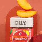 OLLY Probiotic + Prebiotic Gummy, Digestive Support and Gut Health, 500 Million CFUs, Fiber, Adult Chewable Supplement for Men and Women, Peach, 60 Day Supply - 60 Count - Image 6