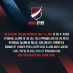 Original Defense® Siren Self-Defense Alarm - 130 dB Keychain Alarm with LED Strobe Light for Women, Children, and Elderly - Police Recommended - (Mint, 1 Count) - Image 7