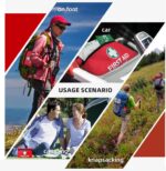 General Medi Mini First Aid Kit, 110 Piece Small First Aid Kit - Includes Emergency Foil Blanket, Scissors for Travel, Home, Office, Vehicle, Camping, Workplace & Outdoor (Red) - Image 7