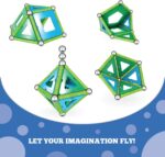GEOMAG Magnetic Toys | Magnets for Kids | STEM-endorsed Educational Building Set for Creativity & Learning Fun | Swiss-made | Age 5+ PANELS 32-piece - Image 5