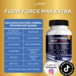Flow Force Max Extra Prostate Supplements for Men Capsules, Health Supplements - Maximum Strength, All Natural to Support Normal & Healthy Function (60 Capsules) (1 Pack) - Image 5