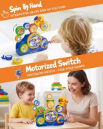 2025 STEM Gears Toys for Kids Ages for 1-3, Creative Learning Building Blocks, 13Pcs Educational Construction Toy Set, Electric & Manual Dual Mode, Versatile Gear Playset Gift for Boys & Girls - Image 5