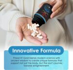 Pineal XT Gold - Pineal Gland Supplement - Third Eye Awakening - Focus and Memory Supplement for Brain - 7 Powerful Ingredients Decalcify, Detox, and Activate Your Pineal Gland, 3 Pack - Image 7