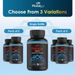Pineal XT Gold - Pineal Gland Supplement - Third Eye Awakening - Focus and Memory Supplement for Brain - 7 Powerful Ingredients Decalcify, Detox, and Activate Your Pineal Gland, 3 Pack - Image 8