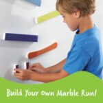 Learning Resources Tumble Trax Magnetic Marble Run - Montessori , Classroom Must Haves, Small Magnets Balls, STEM Toys for Kids, Fine Motor Skills, Gifts for Boys and Girls, Wall Activity - Image 4