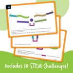 Learning Resources Tumble Trax Magnetic Marble Run - Montessori , Classroom Must Haves, Small Magnets Balls, STEM Toys for Kids, Fine Motor Skills, Gifts for Boys and Girls, Wall Activity - Image 6