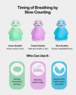 Calm Your Mind for Stress & Anxiety Relief Night Light for Mindfulness - Guided Visual Meditation Tool for Women Men- Relaxing Self Care for Adults Kids - Image 4