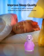 Calm Your Mind for Stress & Anxiety Relief Night Light for Mindfulness - Guided Visual Meditation Tool for Women Men- Relaxing Self Care for Adults Kids - Image 5