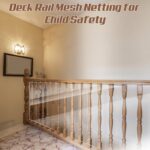 15ft Clear Banister Safety Net for Child & Pets – Transparent PETG Railing Guard with Zip Ties & Hole Punch – Stair & Balcony Barrier for Childproofing Indoor Outdoor Railings, 33" H Mesh Cover - Image 4