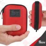 Thrive Mini First Aid Kit - Compact Travel Essentials for Camping & Cruise, Waterproof Survival Med Kit for Hiking, Portable Emergency Hiking Supplies Pouch, 66-Piece, Red Shell Case - Image 5