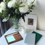 Dietitian Gift – Nutritionist Office Decor, Healthy Lifestyle Desk Accessory, Engraved Motivational Wooden Sticky Note Holder,LQQ102 - Image 3