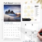 RED EMBER Pathways with Inspirational Quotes 2026 Wall Calendar 12 Month | 12" x 24" Open | Thick & Sturdy Paper | Holiday Gift | Nature Motivational Calendar 2026 - Image 6