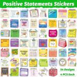 216 Pcs Mental Health Awareness Stickers Reminder Decals Positive Affirmation Stickers for Adults Psychology Mindfulness Sticker for Journal Scrapbook Diary Planner Laptop - Image 3
