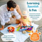 GO GO Spanish Musical Book Vol. 2: Bilingual Baby Books Spanish English, 8 Songs, Libros En Español para Niños, Bilingual Toys, Learning Toys for Toddlers - Image 7