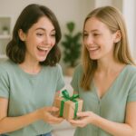 Vegan Gifts for Women Men, Fitness & Workout Motivation, Handmade Broccoli Decor, Healthy Lifestyle Presents for Vegetarians, 'Powered by Plants' Quote Sign - Image 5