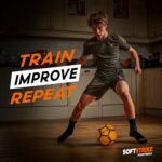SoftStrike Home Indoor Skills Training Soccer Ball - Soccer Gifts for Boys - Skills Ball for House - Size 4 - Image 8
