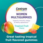 Centrum Women’s Multivitamin Gummies, Immune, Energy, Healthy Appearance Support, 100 Count, 50 Day Supply - Image 6