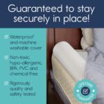 Hiccapop [2-Pack Inflatable Bed Rail for Toddlers | Portable, Blow-up Bed Bumper for King, Queen, Full, with Non-Slip Machine-Washable Cover | Travel Bed Rail for Hotel, Grandma's, Vacation - Image 5