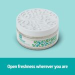 Medline Naturally Fresh Odor Eliminator Gel Beads, Neutral Scent with Eucalyptus & Clove, Air Freshener for Home, 8 oz. Jar, Pack of 12 - Image 8