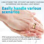 Zopsc Smart Ring for Women & Men, Fitness Tracker Ring with Remote Care, Step Counter, Calorie Tracking, Sleep Tracker - Image 4