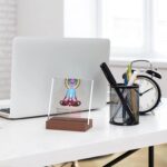 Zen Office Decor Meditation Gifts for Women, Acrylic Desk Decoration Zen Gifts, What You Think, You Become; What You Feel, You Attract; What You Imagine, You Create - Image 6