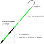 High Voltage Insulated Rescue Hook, Non-Conductive Body Pull Stick, Electrical Safety Tool Insulated Rescue Hook, 10kv 35kv 110kv 220kv Insulated Safety Res(1m/3.3ft) - Image 4