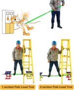 High Voltage Insulated Rescue Hook, Non-Conductive Body Pull Stick, Electrical Safety Tool Insulated Rescue Hook, 10kv 35kv 110kv 220kv Insulated Safety Res(1m/3.3ft) - Image 5