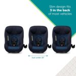 Safety 1st Smooth Ride Convertible Car Seat, 2-in-1 Rear & Forward Facing, 5-40 lbs, 30-50 lbs, Fits 3 Across, Slim Design, Latch, Machine-Washable, Travel-Ready, Steamship - Image 3