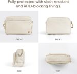 Joryin Anti Theft Crossbody Bag for Women, Slash-resistant RFID Blocking Travel Purses, Small Shoulder Bag Handbag, Nylon - Image 5