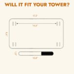 Safety Net for Toddler Tower – NET ONLY (Tower Not Included) – Fits 13-16 Inch Wide Openings – Adjustable Safety Guard Accessory for Kitchen Step Stool - Image 3