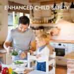 Safety Net for Toddler Tower – NET ONLY (Tower Not Included) – Fits 13-16 Inch Wide Openings – Adjustable Safety Guard Accessory for Kitchen Step Stool - Image 7