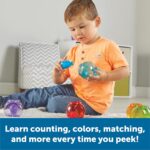 Learning Resources Peekaboo Fishbowl Friends - Counting and Fine Motor Skills, Water and Bathtub Toys, Toddler Games, Preschool Activities, Math Manipulatives, Gifts for Boys and Girls - Image 4
