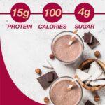 ProtiDIET Chocolate Protein Shake - 21 Pouches - Low Fat, High Protein Drink for a Healthy Active Lifestyle - Quick and Easy Preparation Chocolate Protein Drink - Image 3