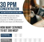 Bioactive Colloidal Silver - 8 oz, Glass Bottle, Vegan, Safe Doses with Highest Effectiveness - Nano Ions, 30 PPM - Immune Support (48 Servings) - Image 4