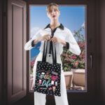 Gzrlyf Caregiver Tote Bag Caregiver Appreciation Gift Caretaker Gift Home Care Nursing Healthcare Handbag - Image 5