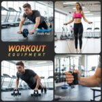 TOMSHOO AB Wheel Roller Kit with Push-Up Bar, Knee Mat, Jump Rope and Hand Gripper - Home Gym Workout for Men Women Core Strength & Abdominal Exercis - Image 4