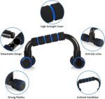 TOMSHOO AB Wheel Roller Kit with Push-Up Bar, Knee Mat, Jump Rope and Hand Gripper - Home Gym Workout for Men Women Core Strength & Abdominal Exercis - Image 7