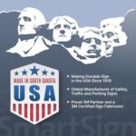 SmartSign 10" x 7" Chemical Free Yard Sign - For The Health Of Our Family No Pesticides Sign, 21.5 inch Tall & Stake Kit, 40 mil Laminated Aluminum, Yellow, Black and Green, USA-Made - Image 10