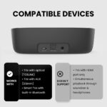 Avantree Ensemble - Wireless Headphones for TV Watching for Seniors, Easy Setup & Charging Dock, 35H Play Time, Comfortable, Works with Optical, AUX & Bluetooth TVs - Image 4