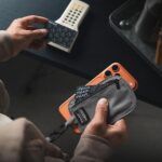 VULKIT RFID Blocking Clip Stash Pocket Small Slim Hidden Zipper Pouch Travel Safety Anti Theft Pickpocket Wallet Grey - Image 6